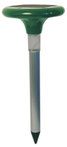 Pestbye® Advanced Ultrasonic Solar Mole Deterrent & Repeller with LED Light