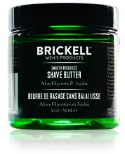 Brickell Men's Products Glatte, bürstenlose Rasierbutter – natürlich und organisch (Duftend, 59 ml)