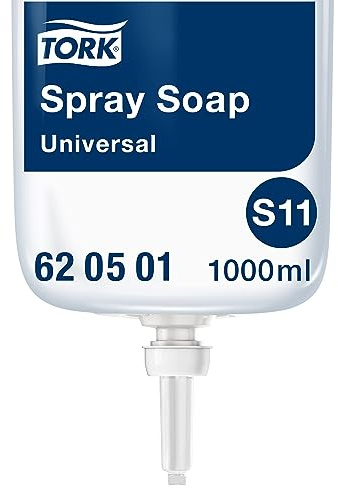 Tork Sprayseife S11, Flüssigseife mit frischem Duft, 6 x 1.000ml, 620501