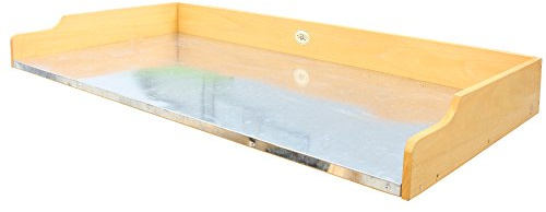 Habau Gartentisch Tischplatte für Hochbeet, Gelb, 119 x 60 x 10,5 cm
