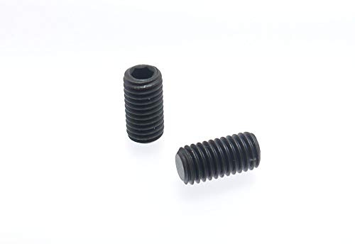100 Stk Gewindestifte DIN 913 M10 x 8 mm - Stahl blank