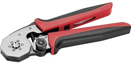 Cimco 101950 Aderendhülsenpresszange Flexi-crimp6 Sechskantpressung 0,08 bis 16 mm² (für Einzeladern), sowie 2 x 0,5 bis 2 x 10