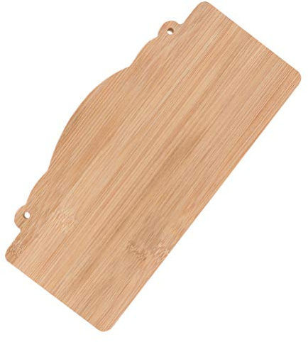 EXCEART Letrero Comercial de Madera de Bambú Letreros para Puertas de Tienda Colgantes para Tiendas para Bricolaje Personalizado