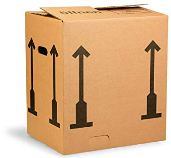 Verpackungsheld Umzugskarton, 2-wellig, Abmessung (LxBxH): 440x340x474mm, Qual. 2.40, 10 Stück