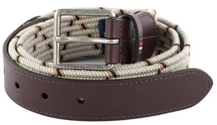 Tommy Hilfiger Gürtel Casual Essential Elastic 3.5 W90 Stone beige