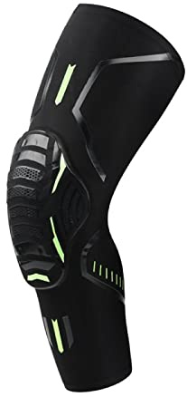 Hovershoes Basketball Volleyball Football Cycling Protective Gear Anti-collision Padded Knee Brace Knee Pads Leg Sleeve for Kids Youth Adult, Knee Padded Compression Sleeves (1 Pair)