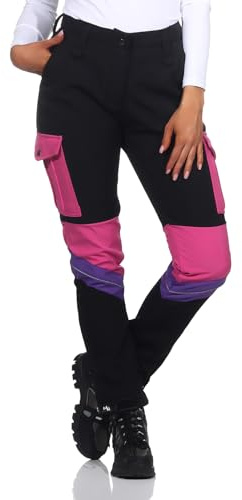 Rock Creek Softshellhose Damen Outdoorhose Wanderhose Wasserdicht D-483