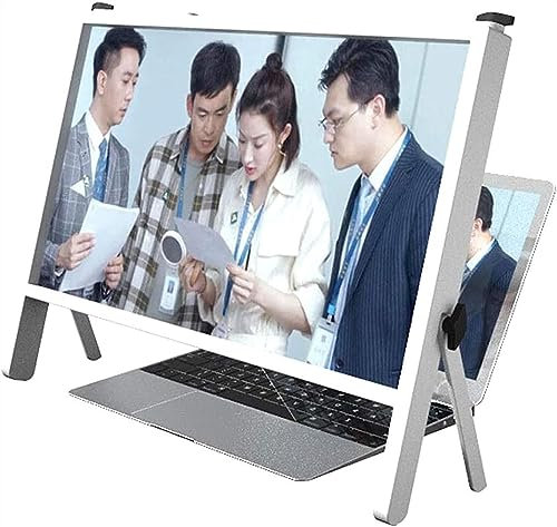 ZPLUZ Bildschirmlupe for Laptop Laptop-Bildschirmlupe Schutzhalter 22, Faltbarer Computer-Laptop-Telefonhalterständer