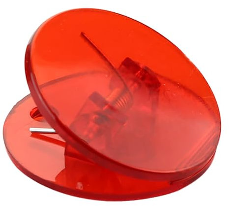 Tyenaza Clip de frescura de alimentos, clip de plástico redondo para virutas, abrazadera multiusos para sellado de bolsas de refrigerios para cocina casera, color rojo