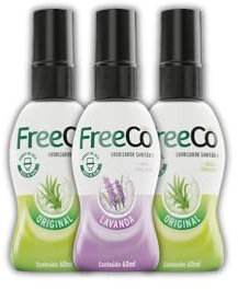 Freeco Anti-Odeur WC (Before You Go) - Spray aux Huiles Essentielles Naturelles. Idéal pour Maison, Bureau, Resto et Voyage. Pack mix de 3x60ml: 2 Parfum Agrumes & 1 Lavande
