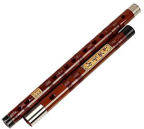 dizi Bambusflötengerät-Instrument Chinesische DIZI-Querspiele Bass-Flöte C, D, E, F, G-Tune Bambusflöten(C)