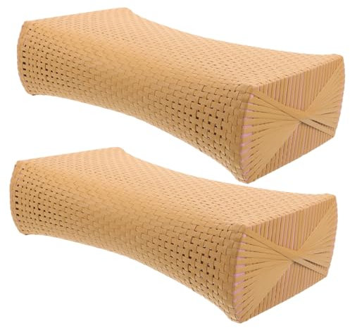SWOOMEY Tragbare Sauna-kopfstütze Rattan-imitat-Kissen Für Dampfbad Spa Fitnessstudio