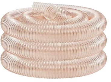 WDFYM 2mm ﻿ Absaugschlauch Länge 1m - Hochleistungs Spiralschlauch - leicht, flexibel, antistatisc(Dia-1.0inch(25mm))