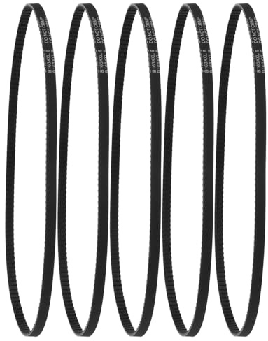 TOPBATHY 5 Correas de Goma para Máquina de Coser Doméstica Correa de Transmisión Resistente para Motor Repuestos Compatibles Máquinas Eléctricas y Antiguas Accesorio de Costura