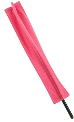 HYTROVE Flötenpflege Reinigungstuch aus Faser und Abs mit Reinigungsstab für Effiziente Reinigung und Wartung von Querflöten und Piccolos in Rosa
