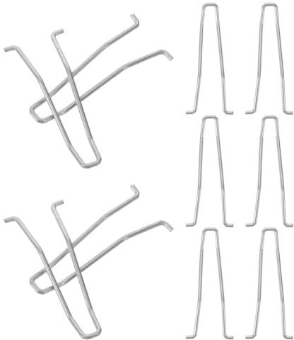 TOYANDONA 10 Stück Edelstahl Ersatzfedern für Nagelknipser Universelle Torsionsfedern für Zehennagelknipser Robustes Zubehör für Pediküre Werkzeuge Rückstellfedern für Maniküre und Fußpflege