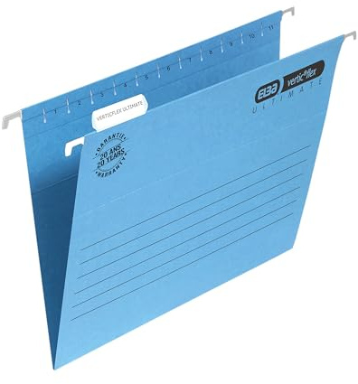 Elba Verticflex Hängemappe Manila 240 g/m² A4 25 Stück blau