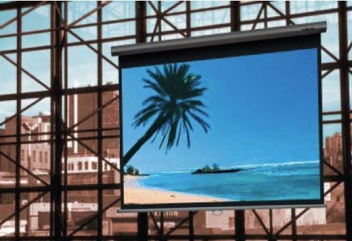 Reflecta Galaxy Roller Lux 181 x 134 cm Pantalla de proyección 4:3 - Pantalla para proyector (171 cm, 128 cm, 4:3, Negro, Gris)