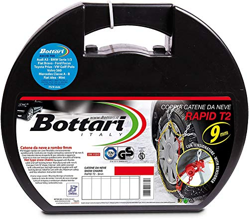 Bottari 18822: Schneeketten Rapid T2, 9 mm, Größe 95, ÖNORM