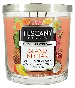 Tuscany CandleIsland NectarLong-Lasting Scented Jar Candle (14 oz)