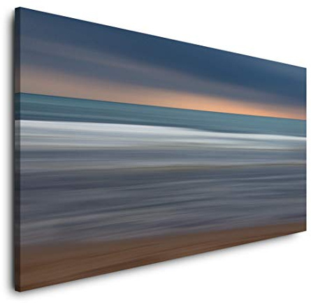 Meere und Ozeane 120x 60cm Panorama Leinwand Bild XXL Format Wandbilder Wohnzimmer Wohnung Deko Kunstdrucke