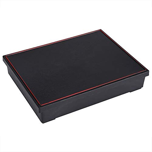 Bento Bois Japonais Bento Boîte À Lunch Portable Bento - Boîtes À Lunch En Forme De Boîte À Provisions En Bois, Style Japonais (Couleur : Black)