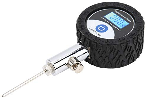 Balldruckprüfer Manometer Ballbarometer mit Digitalanzeige für Fußball Fußball Volleyball Basketball