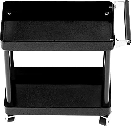 Chariot à Outils, étagère de Chariot à Outils Performance Durable pour Accessoires RC pour Garage d'atelier(Le Noir)