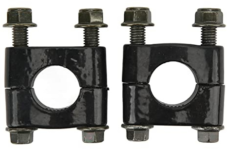 Klanata Handlebar Risers, 7/8 Inch 22 mm Motorcycle Handlebar Clamp Universal Aluminum Mount Kit, Single Hole Handle Bar Mount Clamp for Motorcycle Riser Handlebar, Atv, Quad, Dirt Bike