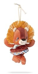Lilliputiens - Jack der Löwe - Babyrassel zum Ziehen - Spielzeug für Kinderwagen, Autositz und Laufstall, Baby Geschenk zur Geburt - Ab 6 Monate