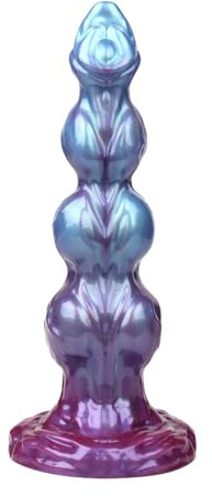 AMAZBEE Cane Dildos Monster Dildos per uomini, donne e coppie Giocattoli sessuali anali in silicone per il massaggio della prostata e del punto G. (L,1)