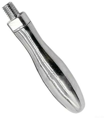 Aluminum Crank Handle 3/8'' Thread for Bridgeport Milling Machines, Essential Accessory