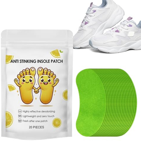Deodorante per scarpe da ginnastica, 10 x 15 cm, per eliminare gli odori | rinfresca le scarpe a lunga durata, deodorante per scarpe sportive, borse da palestra, viaggi, uso quotidiano, protezione
