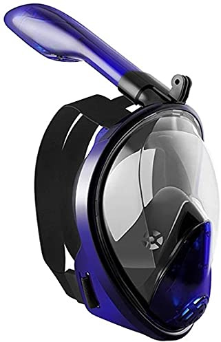 KFGISD, Dykmasker Snorkelmask Undervattens Anti-imma Helmask Simning Snorkel Dykutrustning for Kvinnor Män Barn ，Dykmask(Purple,S)