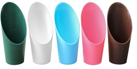 JOINPAYA Palette da Giardino in Plastica Set 5 Pezzi per Terriccio, Pala da Piantagione Portatile per Piante Grasse e Rinvaso, Utensili Manuali Leggeri per Giardinaggio Interno ed Esterno