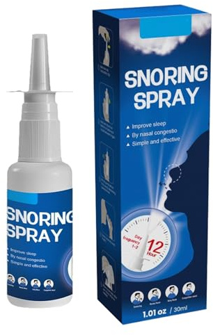 Anti Ronquido Spray Nasal,Solución Natural Anti-Ronquidos，Antirronquidos Spray Ronquidos Soluciones de Alivio Antirronquidos,Evite los Ronquidos Desagradables y Disfrute de un Sueño Confortable
