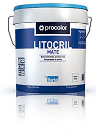 LITOCRIL - Pintura Fachadas Salmon Suave Litocril 4 L