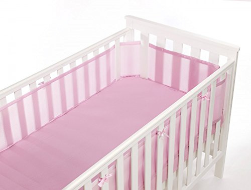 Luftdurchlässiges Babynest, pink