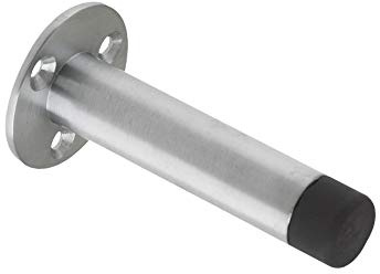 Zoo Hardware ZAB07BSC Door Stop Cylinder with Rose 70mm Projection