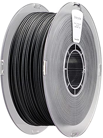 PA12-CF Nylon Filament Schwarz Kohlefaser Nylon Filament 1,75 mm, 3D-Druck Filament, 15% Kohlefaser gemischt mit 85% Nylon-Schwarz 1kg_1,75 mm