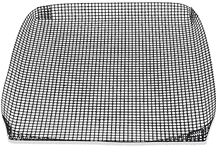 RAM ONLINE Multi Purpose Black Mesh Oven Chip Tray Baking Tray Crossiants Pizza Chips Cooking Baking Tray 25cm x 25cm