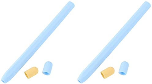 Mikikit 2sätze Stylus Schutzhülle Kompatibel Mit Apple Pencil rutschfeste Und Waschbare Pen Sleeve Stoßfester Design Für Sicheren Schutz Tragbar Und Leicht