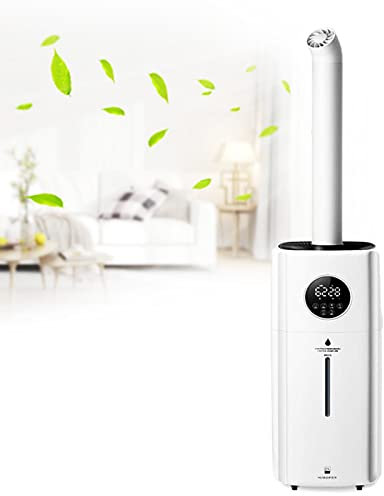 BEESOM Humidificador de Aire, Humidificador Comercial a Gran Escala Industrial de Humidificador para Salón, Grandes Habitaciones y Tiendas de Flores, Modo de Sueño Silencioso,Smart