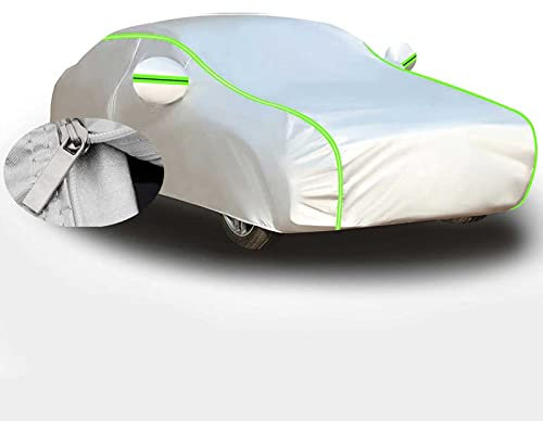 Autoabdeckung Wasserdicht Für VW Transporter T5, Auto Abdeckplane Sommer, Autogarage Abdeckung, Autoabdeckung Atmungsaktiv, Staubdicht Mit UV Schutz Allwetterschutz ( Color : D , Size : With cotton )