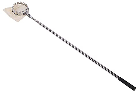 OrangeClub Obstpflücker,inkl Teleskopstiel 110-300cm,Obstpflücker mit Beutel Obstsammler für Äpfel, Kirschen, Birnen, Obstfänger, Apfelpflücker, Obsternter.