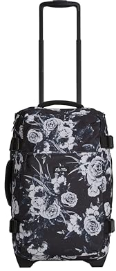Ela Mo Reisetasche mit Rollen - Reisen mit Leichtigkeit - 42 Liter - Stilvolle Damen Rolltasche - Leicht, handlich, nachhaltig (Nightrose)