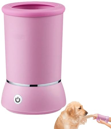 Pfotenreiniger für Haustiere, Hundepfotenreiniger, weiche Hundefüßreinigungsbürsten, USB Aufladen für Haustiere, Pfotenreiniger für Hunde u