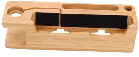 OSALADI Docking Per Smartphone e Orologi Organizer Scrivania Multifunzionale Per Caricamento Compleanni e