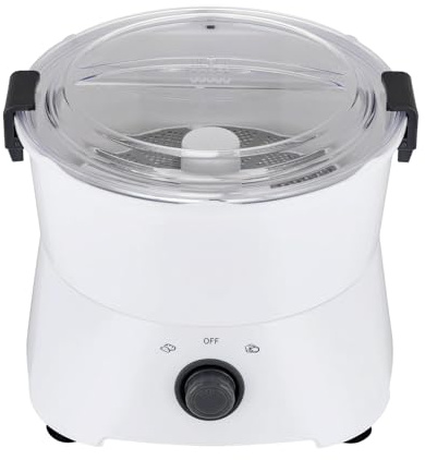 Pelapatate elettrico, 85 W, 220-24 V, pelapatate, verdure elettriche, supporto da tavolo, pelapatate rotante automatico, disidratazione delle piante, plastica (AOT-P09)