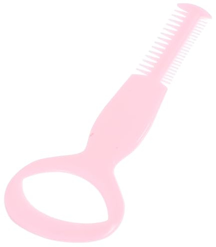 CALLARON Mascara Applikator Schutzkamm Aus Hartplastik Als Mascara-führungswerkzeug Mit Wimpern Und Augenbrauenkamm Für Einfache Augenpflege Zufällige Farbe
